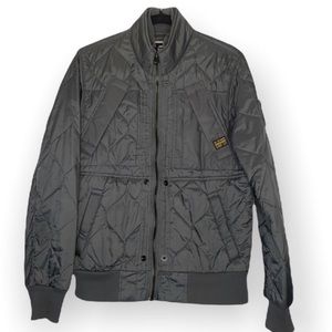 G-Star Vulcan Bomber Jacket Gray Size Large